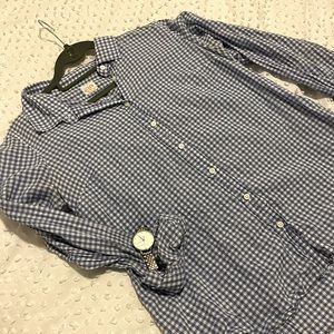 Blue and White J.Crew Button Down